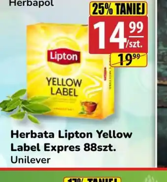 API MARKET Herbata Lipton Yellow Label Expres oferta