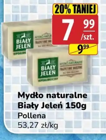 API MARKET Mydło naturalne Biały Jeleń Pollena oferta