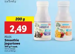 Lidl Jogurtowe smoothie mango jabłko Pilos pure oferta