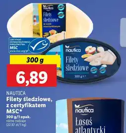 Lidl Filety śledziowe w sosie śmietanowym Nautica schwartz oferta