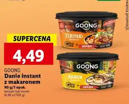 Lidl Danie teriyaki Goong oferta