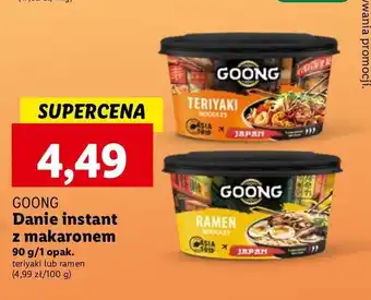 Lidl Danie teriyaki Goong oferta