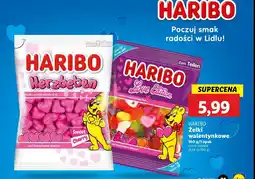 Lidl Żelki HARIBO HERZBEBEN oferta