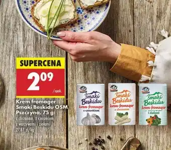 Biedronka Krem fromader z czosnkiem oferta