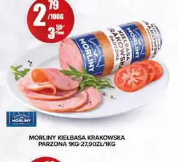 Spiżarnia Smakosza Morliny Kiełbasa Krakowska Parzona oferta