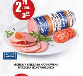 Spiżarnia Smakosza Morliny Kiełbasa Krakowska Parzona oferta