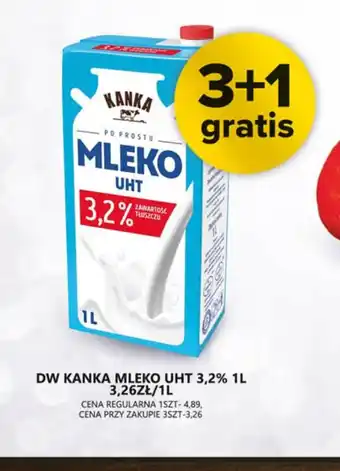 Spiżarnia Smakosza Mleko UHT 3,2% DW KANKA oferta