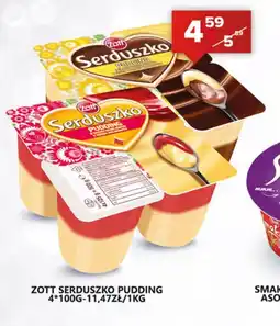 Spiżarnia Smakosza Zott Serduszko Pudding oferta