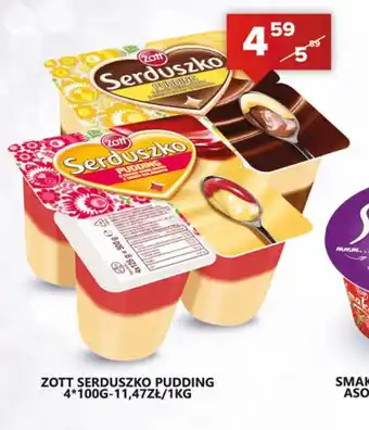 Spiżarnia Smakosza Zott Serduszko Pudding oferta