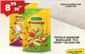 Spiżarnia Smakosza Pistacje smakowe Bakalland oferta