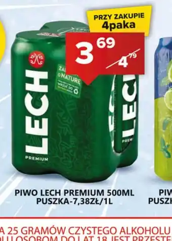 Spiżarnia Smakosza Piwo Lech Premium oferta