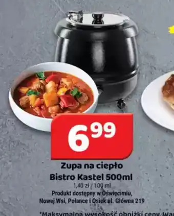 Delfin Zupa na ciepło Bistro Kastel oferta