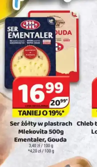 Delfin Ser żółty w plastrach Mlekovita oferta