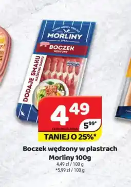 Delfin Boczek wędzony w plastrach Morliny oferta