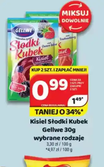 Delfin Kisiel Słodki Kubek Gellwe oferta