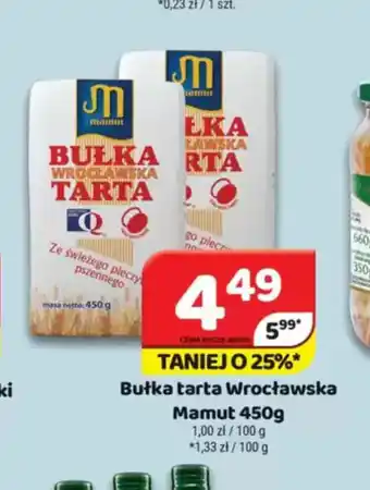 Delfin Bułka tarta wrocławska Mamut oferta