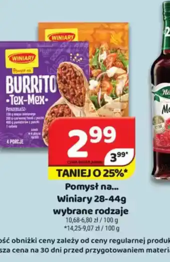 Delfin Pomysł na... Winiary Burrito Tex-Mex oferta