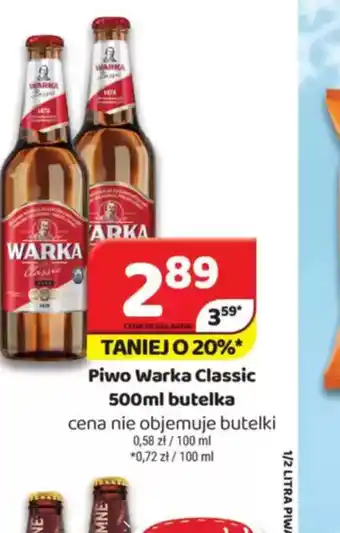 Delfin Piwo Warka Classic oferta