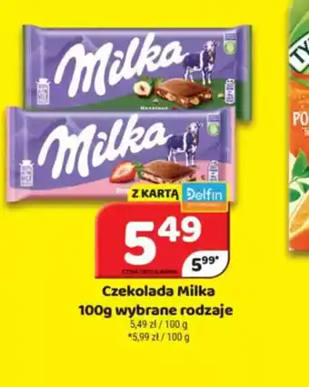 Delfin Czekolada Milka oferta