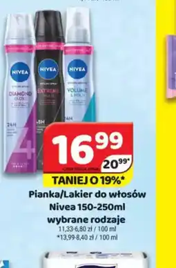 Delfin Pianka/Lakier do włosów Nivea oferta