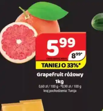 Delfin Grapefruit różowy oferta