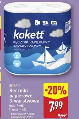 ALDI Ręcznik papierowy Kokett oferta