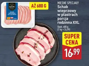 ALDI Schab wieprzowy Mięsne Specjały oferta