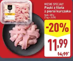 ALDI Filet z piersi kurczaka Mięsne Specjały oferta