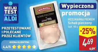 ALDI Schab pieczony Wędliniarnia Premium oferta