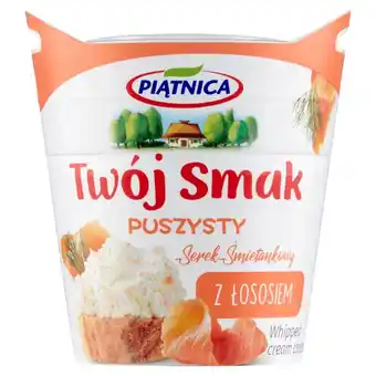 ALDI Piątnica Twój Smak Serek śmietankowy puszysty z łososiem 150 g oferta