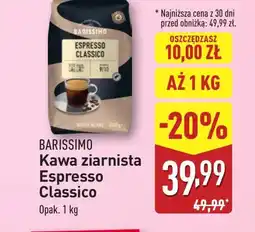 ALDI Kawa ziarnista Barissimo oferta