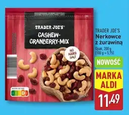 ALDI Orzechy nerkowca Trader Joe's oferta