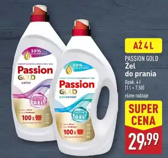 ALDI Żel do prania Passion gold oferta