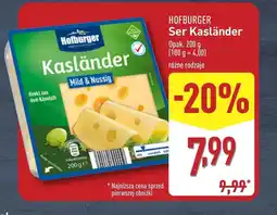 ALDI Ser Hofburger oferta