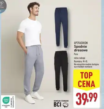 ALDI Spodnie dresowe Up2Fashion oferta