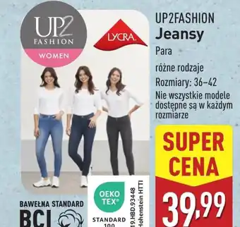 ALDI Jeansy Up2Fashion oferta