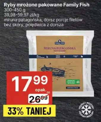 Delikatesy Centrum Ryby mrożone pakowane Family Fish oferta