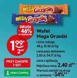 Żabka Wafel Mega Grześki oferta