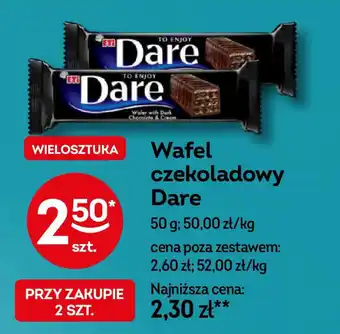 Żabka Wafel czekoladowy Dare oferta