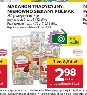 Stokrotka Makaron 4-jajeczny kluski Polmak oferta