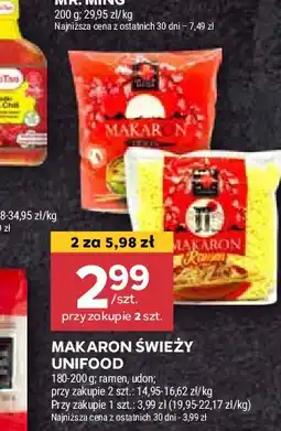 Stokrotka Makaron udon Unifood oferta