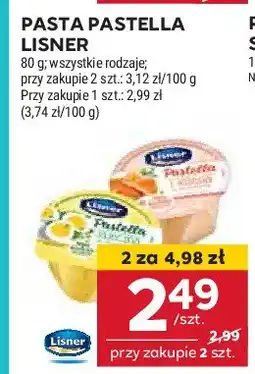 Stokrotka Pasta z łososia ze szczypiorkiem Lisner pastella oferta