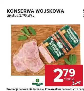 Stokrotka Konserwa wojskowa Lukullus oferta