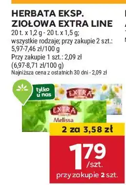 Stokrotka Herbata melisa EXTRA LINE MAXIMA oferta