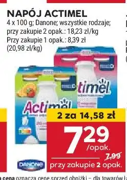 Stokrotka Jogurt wieloowocowy Danone actimel oferta