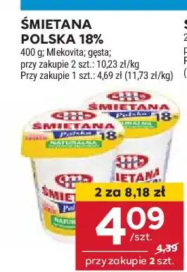 Stokrotka Śmietana polska 18 % Mlekovita oferta