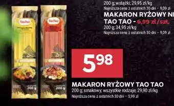 Stokrotka Makaron z czerwonym ryżem Tao tao oferta