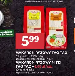 Stokrotka Makaron ryżowy nitka Tao tao oferta