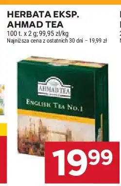 Stokrotka Herbata ekspresowa z zawieszką Ahmad tea london english tea no. 1 oferta