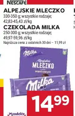 Stokrotka Czekoladki waniliowe Milka alpejskie mleczko oferta